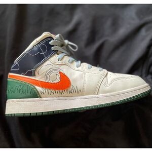 Nike Air Jordan 1 Mid SE Stitch youth size 6.5